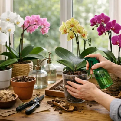 Entretien des orchidées